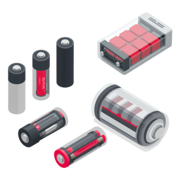 Tragbare Batterien und Akkus